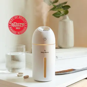 Hey Dewy Wireless Humidifier - Portable and Convenient for home & travel, hotel room, car, bedroom, office space, dorm room - sleep better, breathe better, hydrate skin, boost immunity