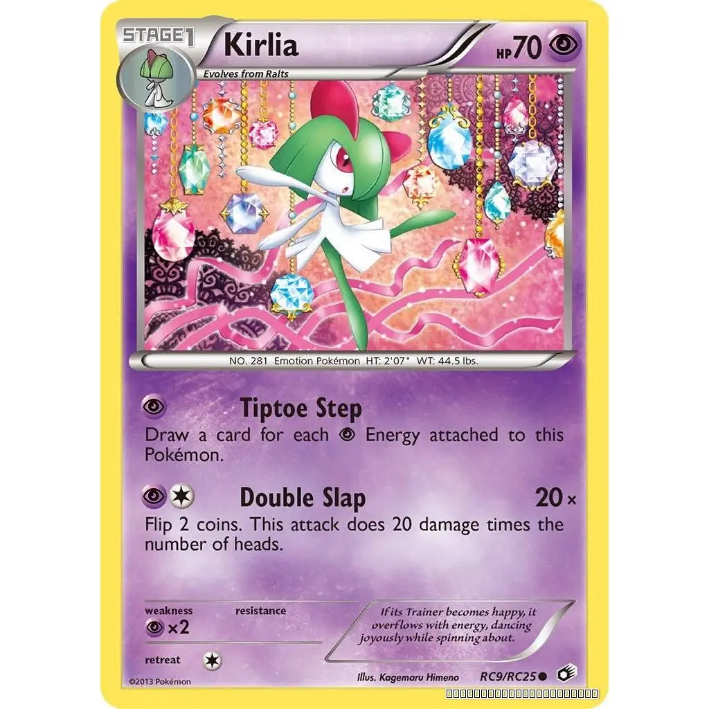 Kirlia RC9/RC25 Pokemon Legendary Treasures: Radiant Collection Common