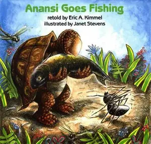 USED-Anansi Goes Fishing by Kimmel, Eric A. (Hardcover)