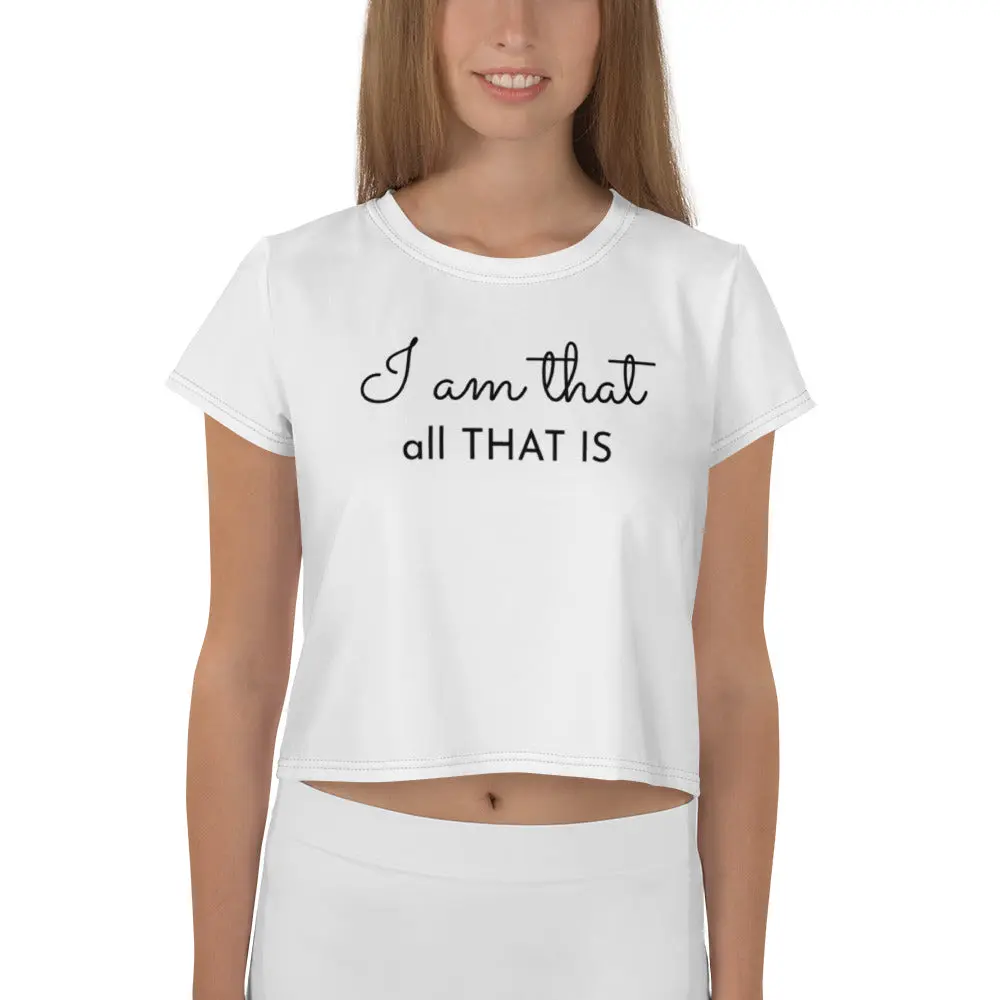 I am that all that is Cropped Tee
