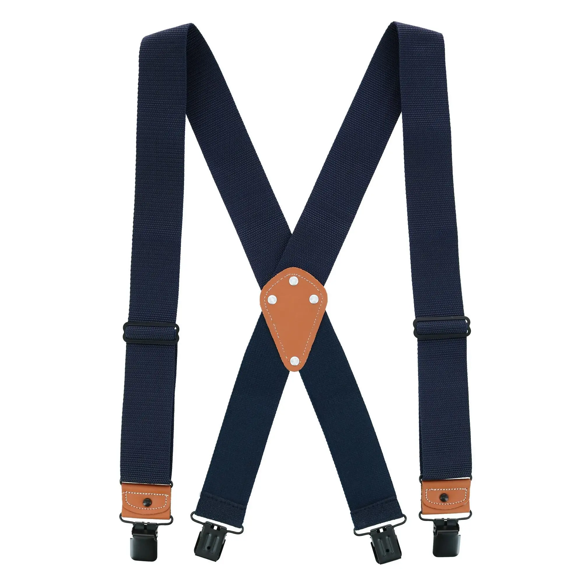 Dickies Men's Industrial Strength Ballistic Nylon Clip End Work Suspenders, Work Suspenders