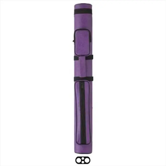 212 MAIN Oval Billiards Cue Carrying Case - 2-2 Action Design, Carry Handle, Cue Storage, Flat Base, Spacious Pockets, Tight Fit