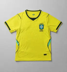 Bz Football Jersey Embroidered Logo, Short Sleeve Yellow Home Shirt & Blue Away Jersey, Breathable Lightweight Soccer Fan Gift, Athletic Fit Bz Team Tee, Unisex Sportswear Top