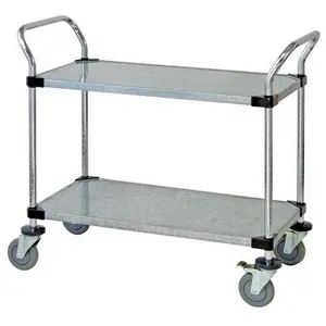 Quantum Storage  Solid Shelf Mobile Utility Carts - 48 x 38 x 24 in.