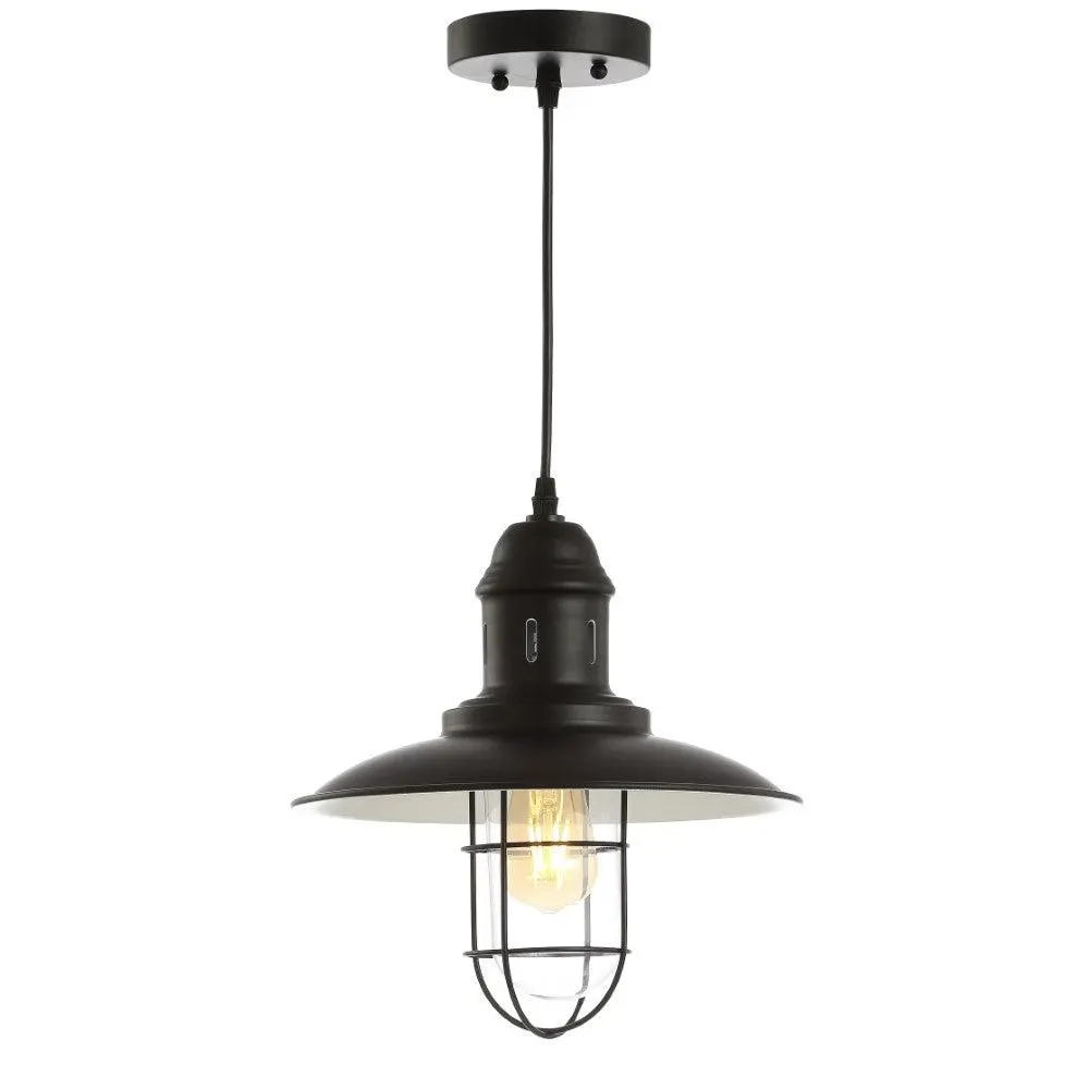 JONATHAN Y Sydney Bohemian Farmhouse Iron-Glass Cluster LED Pendant Ceiling Lighting, Ideal for Living Room, Bedroom, Kitchen, Cluster Light, Farmhouse Vibe
