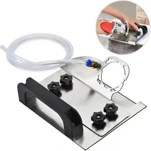 Angle Grinding Machine Power Tool Kit, 45° Cutting Tool, Stainless Steel Adjustable Tilt, Tile Back-Beveling, Grinding Cutting Blade