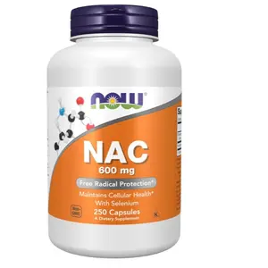 NAC (N-Acetyl Cysteine) 600 mg with Selenium, 250 Veg Capsules