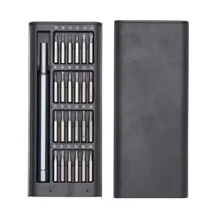 25-In-1 Aluminum Alloy Screwdriver Set, Portable Precision Repair Tool for Electronics, Phones, Computers, Glasses, Watches, Jewelry