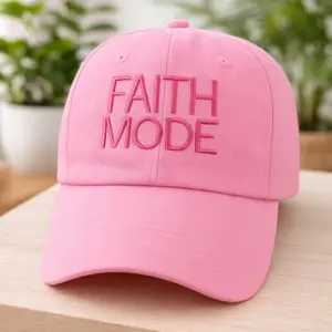 Faith Mode Unisex Ball Caps - Embroidered Design Adjustable Fit for Men & Women
