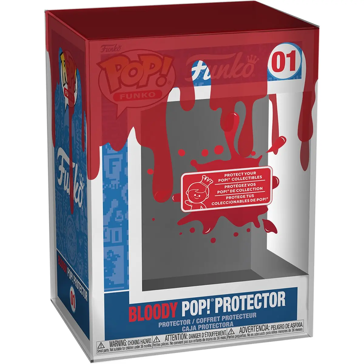Funko Dripping Red Bloody UV Hard Pop! Protector