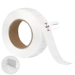200 count Nano Tape Double Sided Squares 0.8" Nano Tape Precut Adhesive Glue Points Double Sided Mounting Putty Picture  Adhesive Dots for Balloon Poster Walls  Removable (Tape)