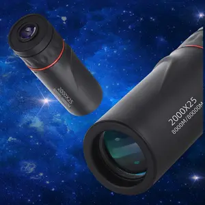 Handheld monocular binoculars for bird watching 2000x25 monocular high-definition binoculars, suitable for use in scenarios such as field exploration, outdoor camping, travel, and concerts