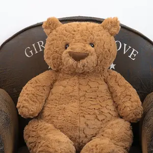 Jelly Bear Plush Toy Loveable Teddy Bears Soft Stuffed Animal Dolls for Kids, Cute and Cuddly Gift Idea, Perfect for Hugging and Collecting