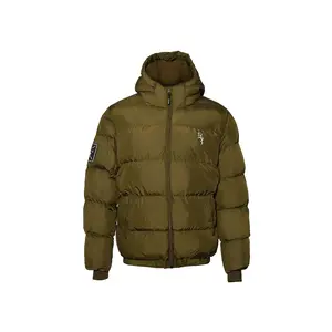 Oversized Puffer Jacket - Military Green