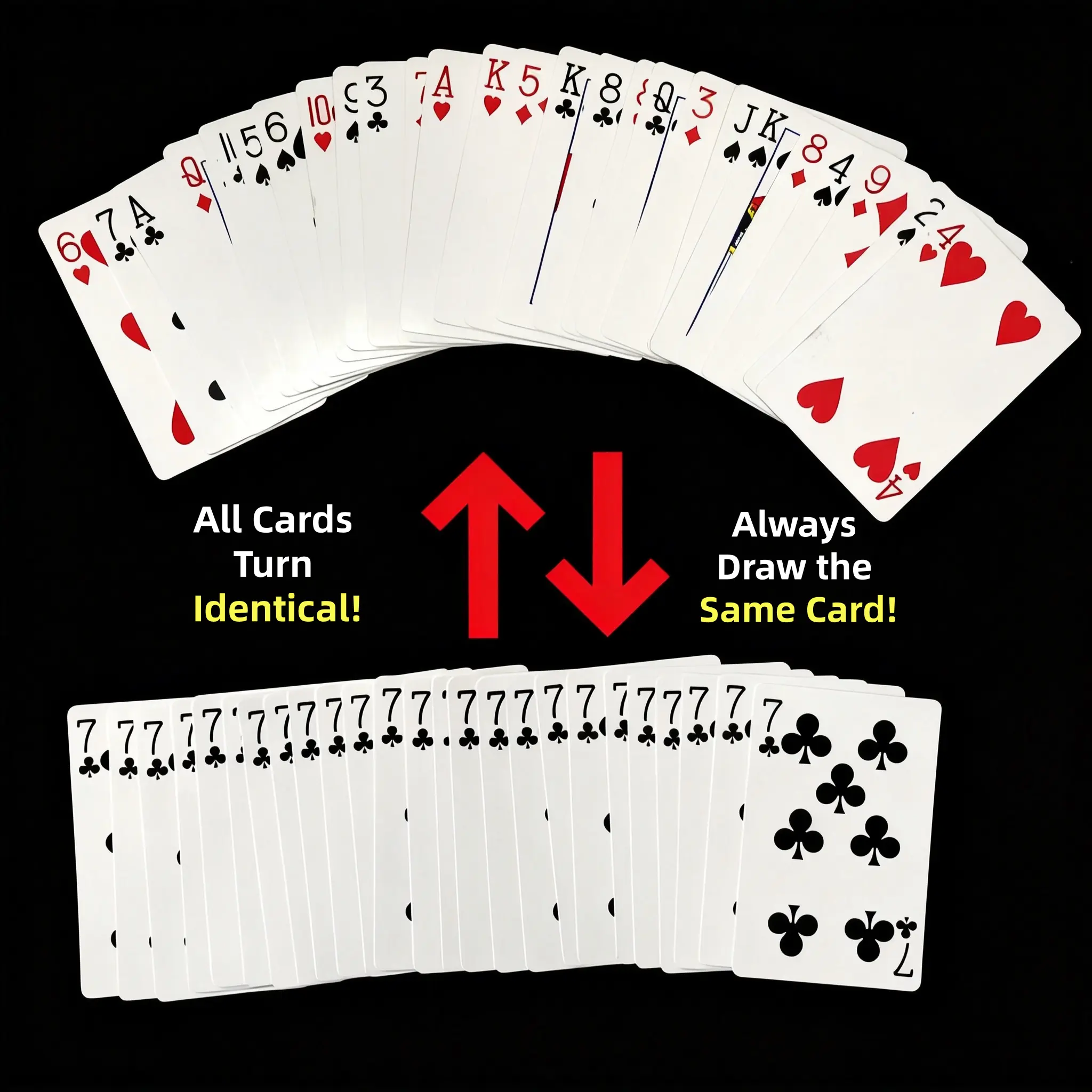 Professional Visual Illusion Card Performance Deck, Festive & Party Supply Accessory for Adult Social Parties xmas favor gift