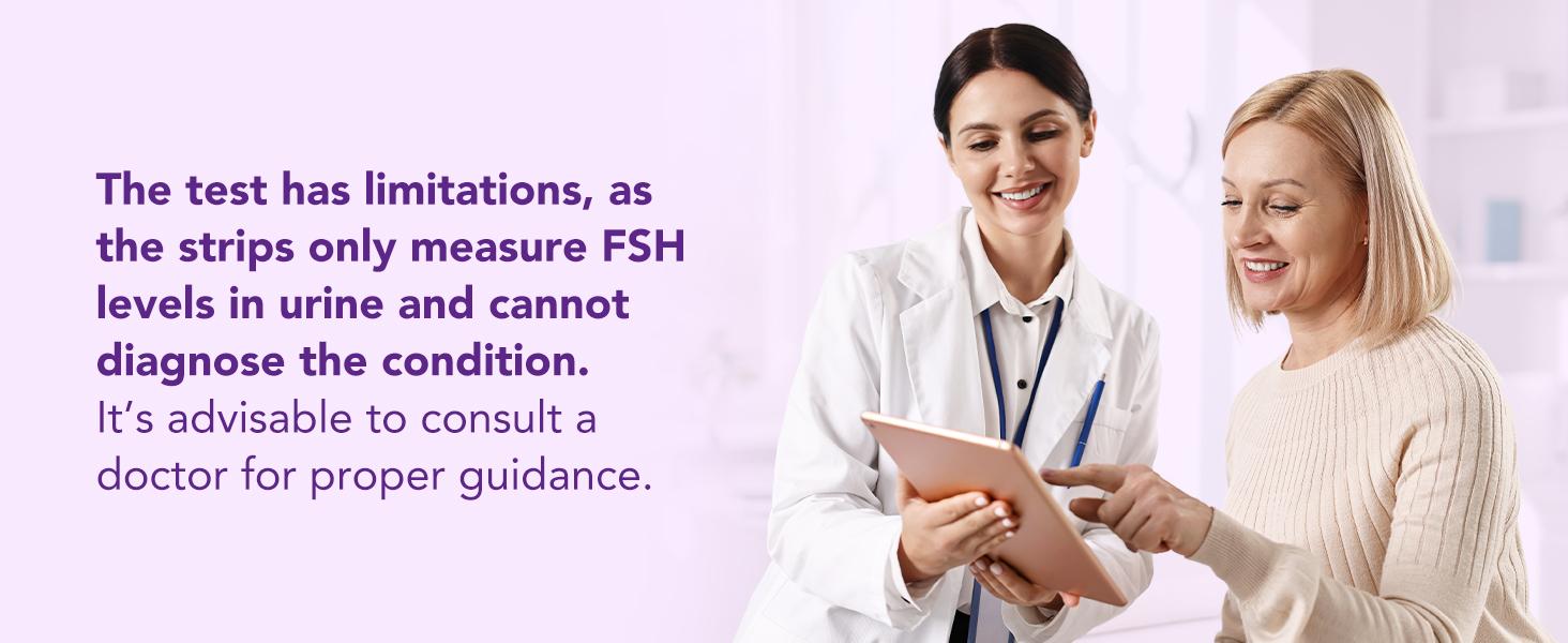 Easy@Home FSH Test Strips for Women 10 Pack - At Home Hormone Tracking for Fertility Planning