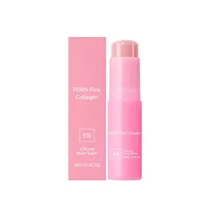 Pink Collagen Lip Balm Deep Hydrating Soothing Care For Dry Peeling Lips Non Greasy Lightweight Long Lasting Moisturizing Lip Treatment