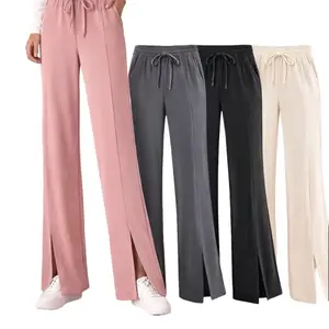 Aura13 BreezeLine Split-Hem Pants