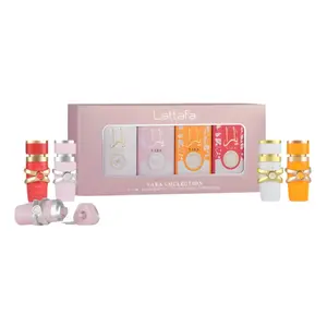 Lattafa Yara Mini Collection 4 x 0.17 oz Eau de Parfum Set | Candy - Tous - Moi - Yara