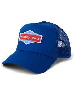 Happy Dad Trucker Hat (Royal Blue)