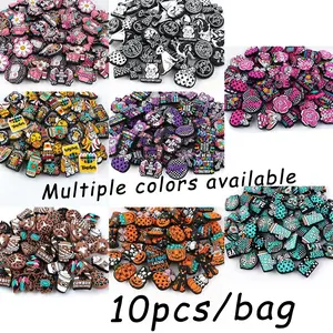 Mixed Color Round Beads, 10pcs DIY Jewelry Making Supplies for Bracelet & Necklace, DIY Jewelry Accessories for Women & Girls, Crafts Accessories, Beads Charms Accessories