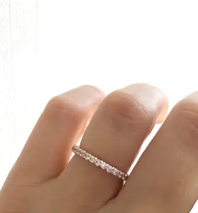 Rose Gold Full Eternity Band