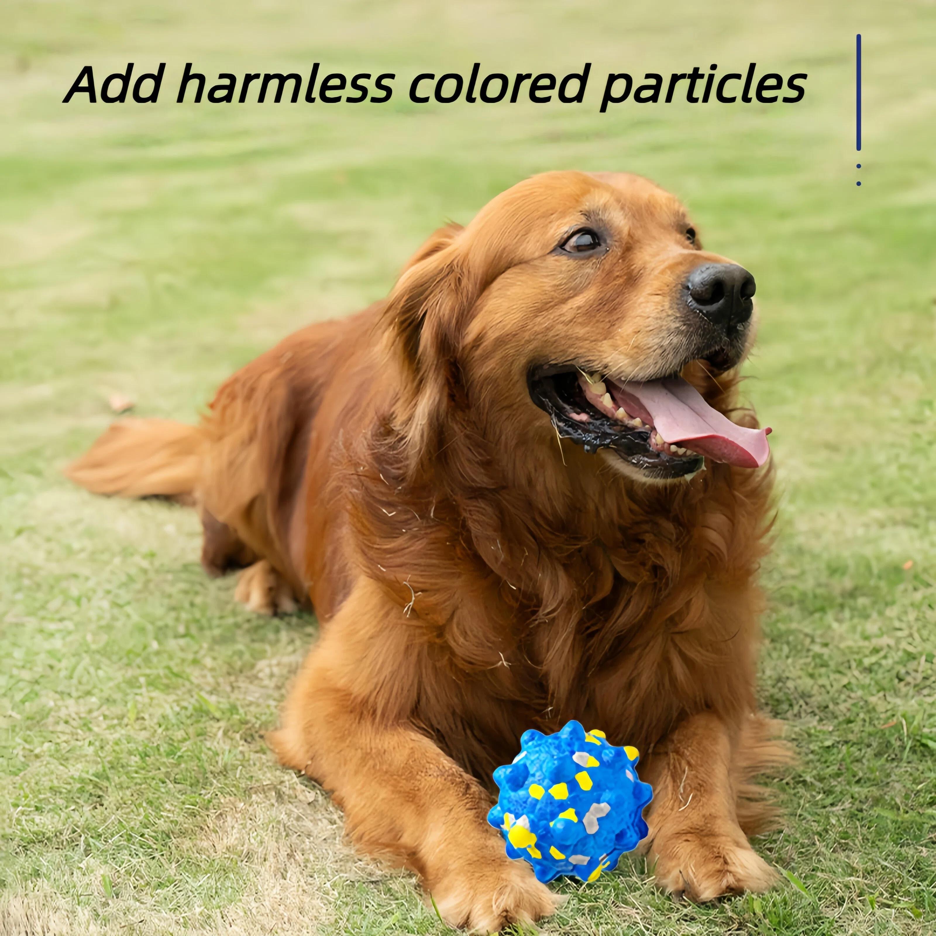 Pet Toy, Indestructible Dog Chew Ball, puppy toy-300lbs Bite Resistant, Durable Rubber Toy for Aggressive Chewers, Teeth Cleaning & Interactive Play-bite resistant ball, diy toys for pet, pet stuff