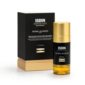 ISDIN Isdinceutics Retinal Advanced Serum - Dual-phase Night Serum with Retinaldehyde Melatonin & Bakuchiol for Rejuvenating Firming Skin Repair