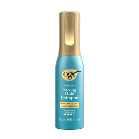 OGX Strong Hold Hairspray, Anti Humidity Styling Spray, 6.5 fl. oz