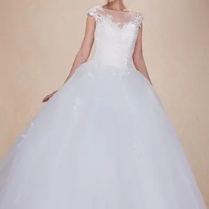 White wedding dress Elegant Off-Shoulder Long Evening Dress