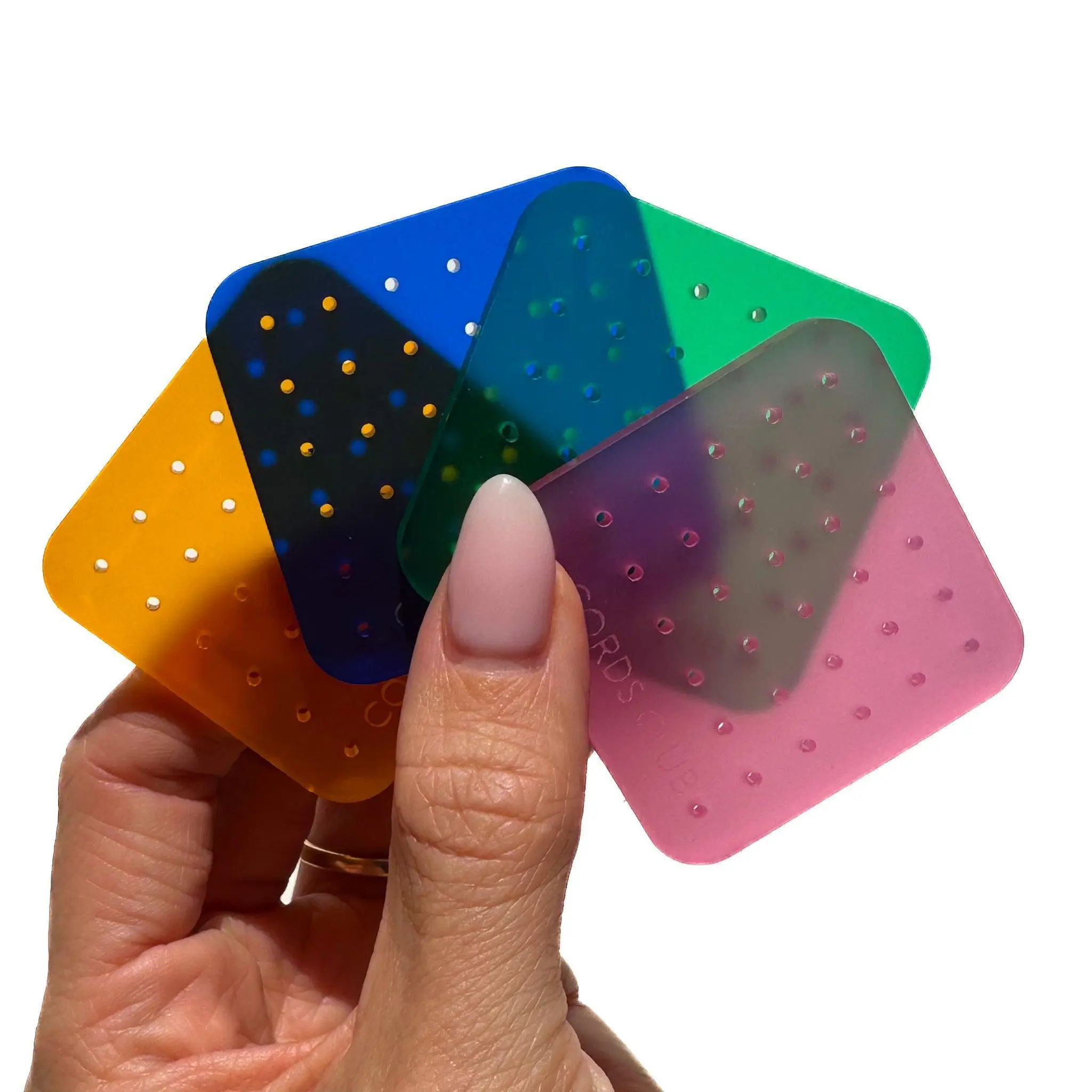 Flat Back Travel Palette Earring Organizer