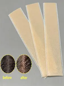 5pcs Skin Tone Hair Extension Tape, Strong Adhesive, Invisible Waterproof Sweat-Resistant Double-Sided Glue, Lace Wig Attachment, No Trace Fixing Tape
