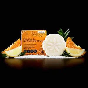 VIORI Beauty Shampoo Bar | Citrus Zest Scent | Essential Oil Collection