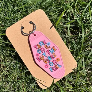 “TANK ON E” keychain