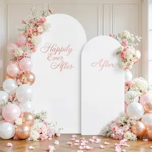 Spandex Arch Covers Set of 2 or 3 Stretchy Backdrop Fabric for Wedding Holiday Party Christmas Events Birthday Decor Cozy Versatile Backdrop