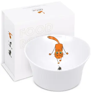 CATnK Elevated Cat Food Bowl – Whisker Relief & Spine Support Dish, 6 oz