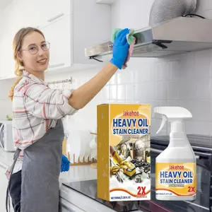 100ML Oil Stain Cleaner, Heavy Oil Cleaner, 1 Count Degreaser Cleaner Spray, Household Kitchen Cleaning Tool for Oven, Stove, Range Hood