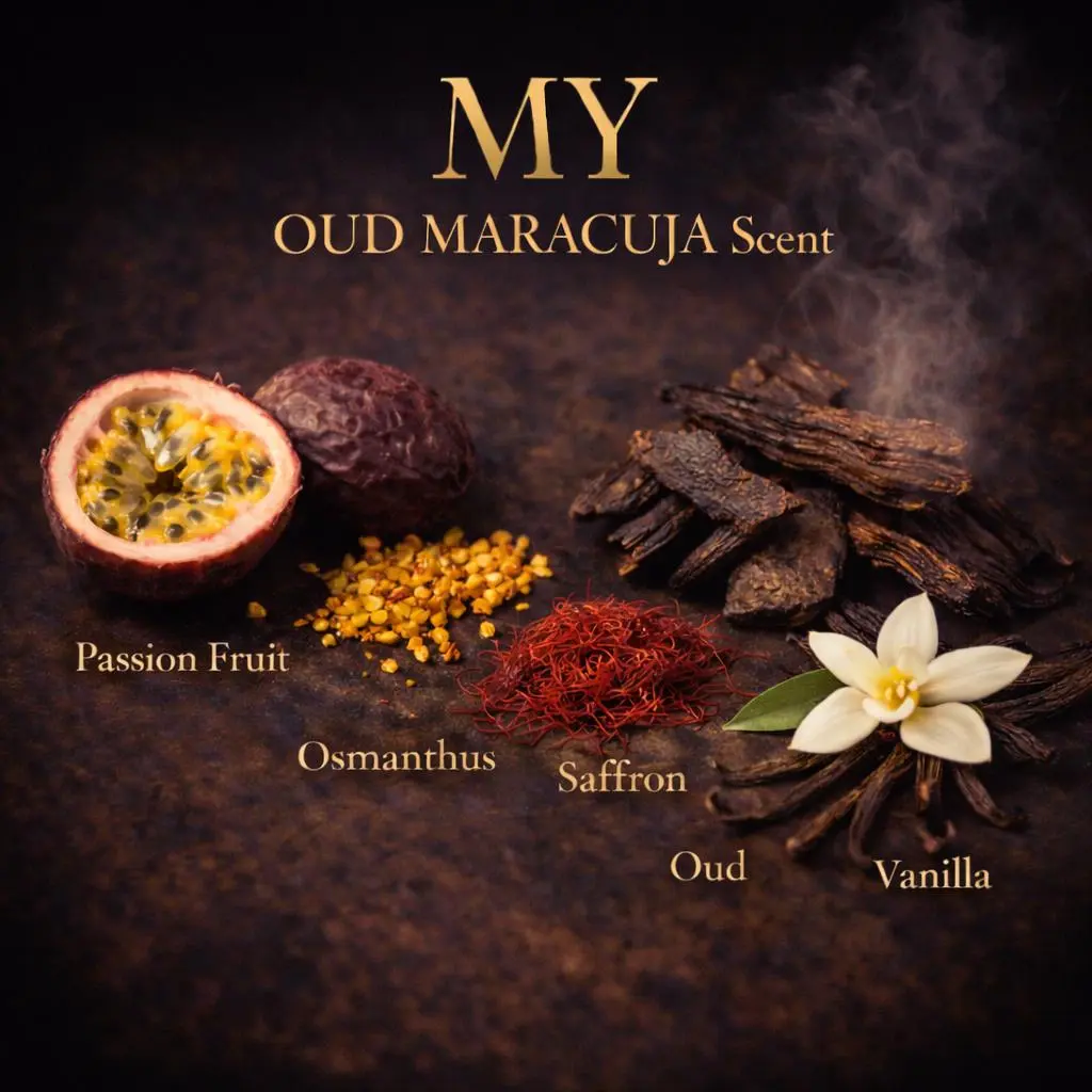 MY Oud Maracuja-Scent - Exotic Oud Passion Fruit Fragrance