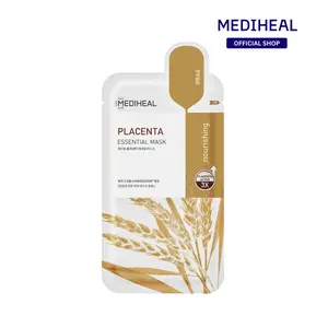 [MEDIHEAL OFFICIAL] Placenta Essential Mask 10 Pack- Moisturizing Sheet mask, smoothing, hydrating, anti-aging