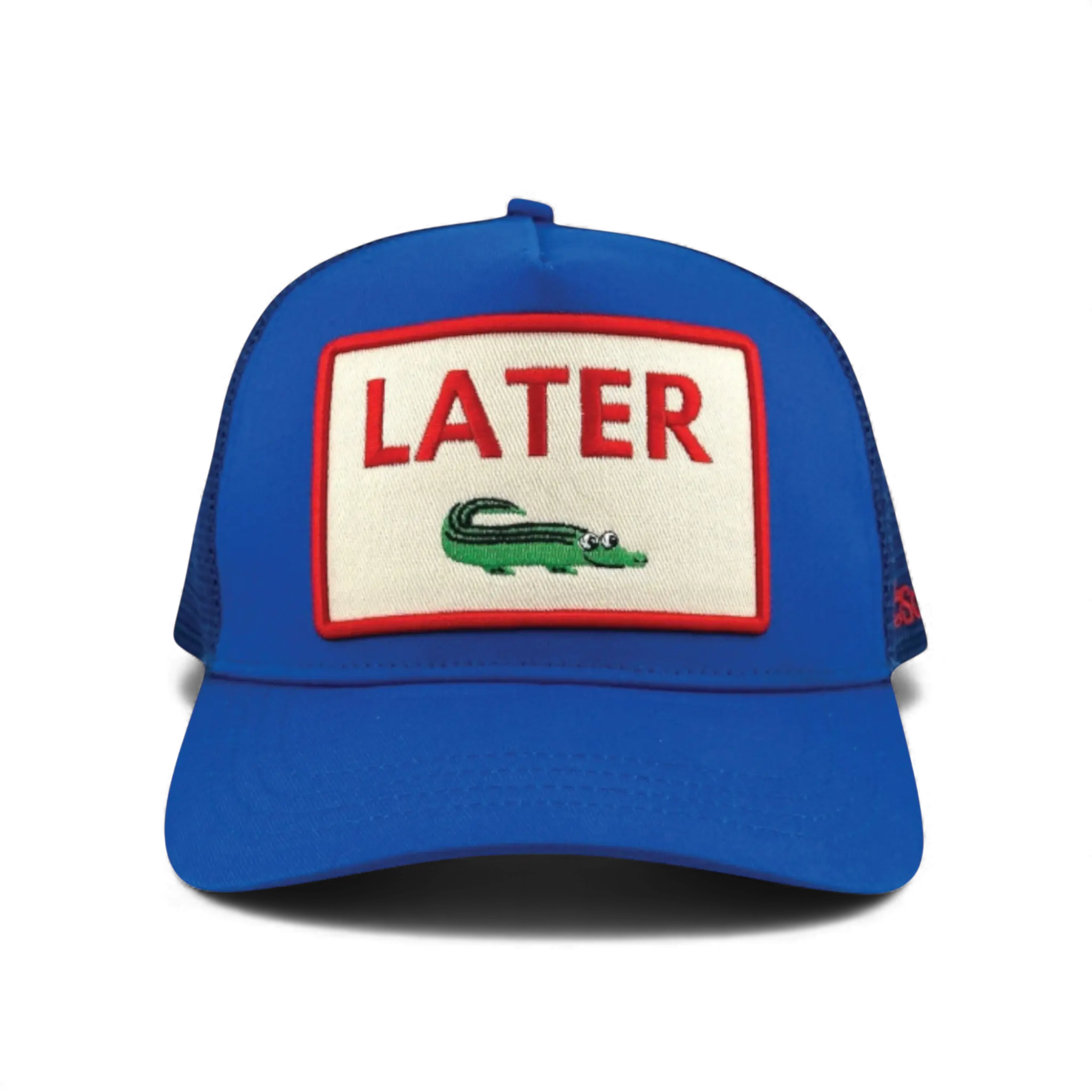 Later Gator Trucker Hat - Blue
