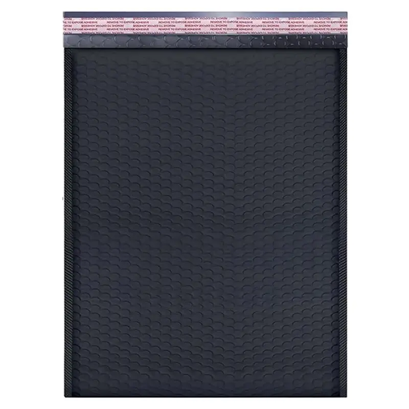 #1 Black Self-Sealing Bubble Mailers, 6.5x8.5 in Black Bubble Film Postal Bags, 25/50 Pack Durable Reliable Shipping Supplies with Hassle-Free Sealing for Packaging & Storage Handling (Self Sealing Envelopes & Postal Supplies)