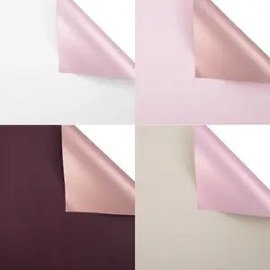 Double-Sided, Waterproof, Non-Transparent Flower Wrap, Pack of 20