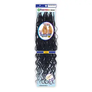 FreeTress Crochet Braids 3X Bora Bora Braids 22"