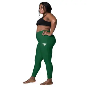 SU Forest Green Leggings with pockets