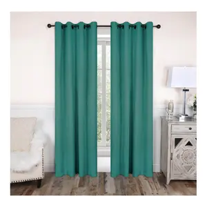 Superior Solid Insulated Blackout Grommet Curtain, 52"x96"