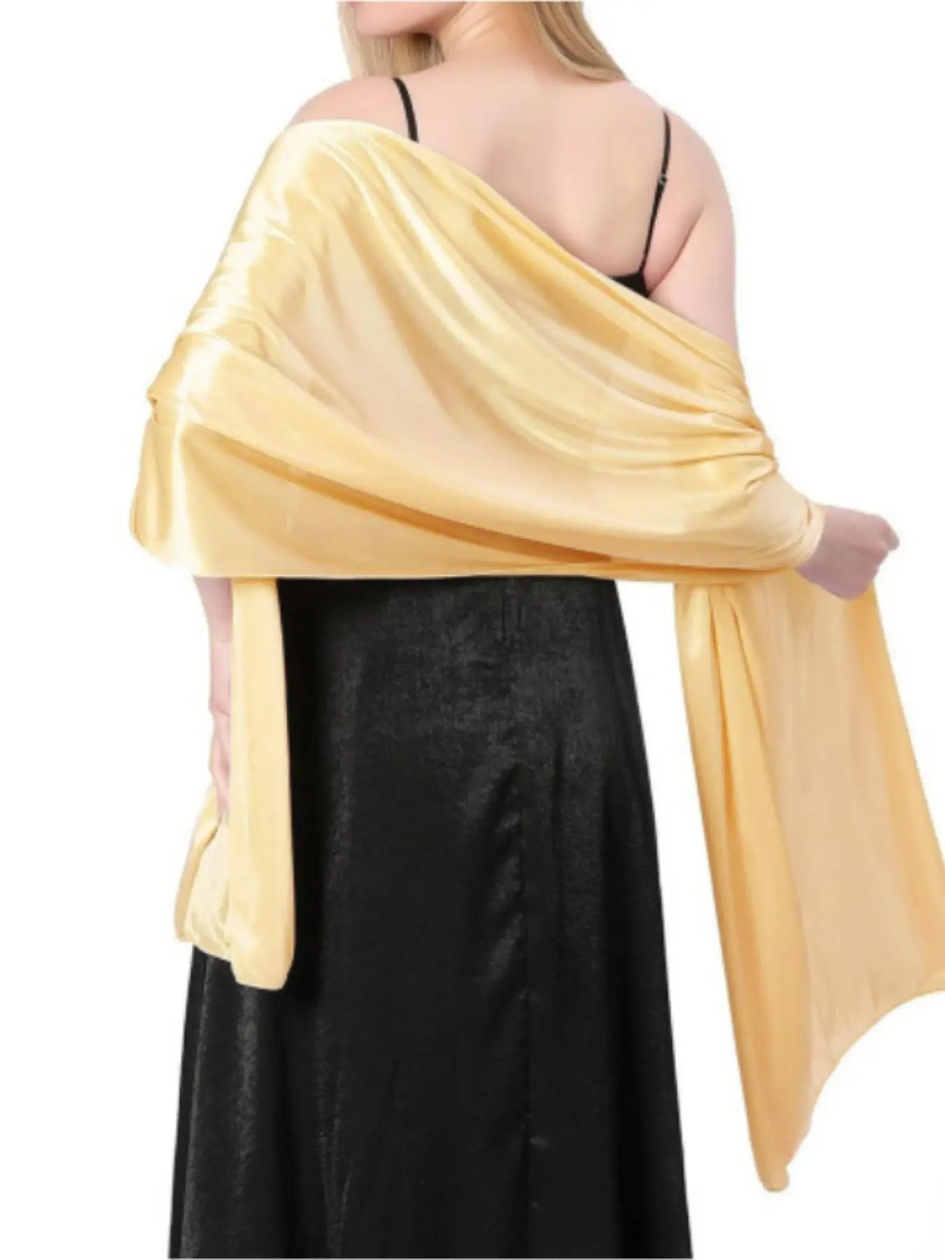 Elegant Satin Shawl Silk Wedding Decoration Evening Dress Scarf Wrap Women's Bridal Party Soft Cloth Shawl Boho Style Shawl - TikTok Shop Elegant Satin Shawl Silk Wedding Decoration Evening Dress Scarf Wrap Women's Bridal Party Soft Cloth Shawl Boho Style Shawl - TikTok Shop