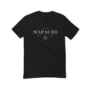 Mapache Short Sleeve T-shirt Cotton Fabric Menswear Streetwear Tshirt Man Top Polyester