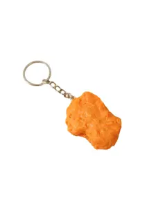 Realistic Fried Chicken Keychain, Unisex Casual Versatile Card Holder Keychain, Birthday Gift Fashionable Elegant Keychain, Bag Pendant