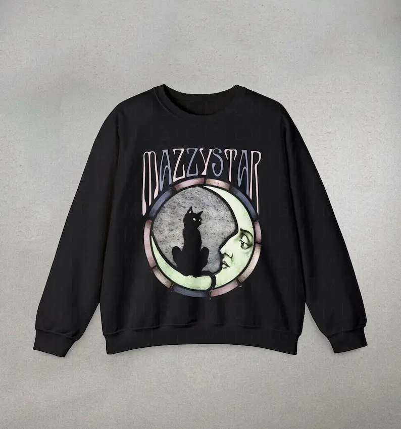 Mazzy Star Sweatshirt, Among My Swan Sweatshirt, Mazzy Star Shirt, Cat Sweatshirts, Cute Sweatshirts, Trendy Sweatshirt, bootleg