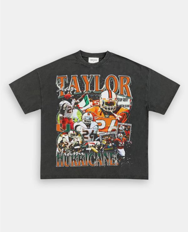 SEAN TAYLOR-MIAMI TEE, Retro Football Shirt ,Football Shirt Christmas Gift Unisex, Football 90s Vintage Fan Gift,football American Graphic Vintage, Gift For women And Man Unisex T-shirt